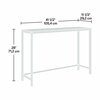Sauder North Avenue Sofa Table Msm , Finished on all sides allows for versatile placement in your home 428196